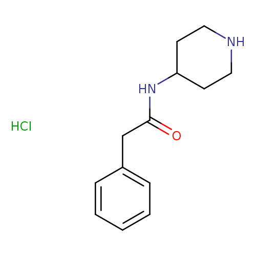 2-phenyl-N-(piperidin-4-yl)acetamide hydrochloride