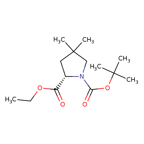 (S)-4,4-Dimethyl-pyrrolidine-1,2-dicarboxylic acid 1-tert-butyl ester 2-ethyl ester