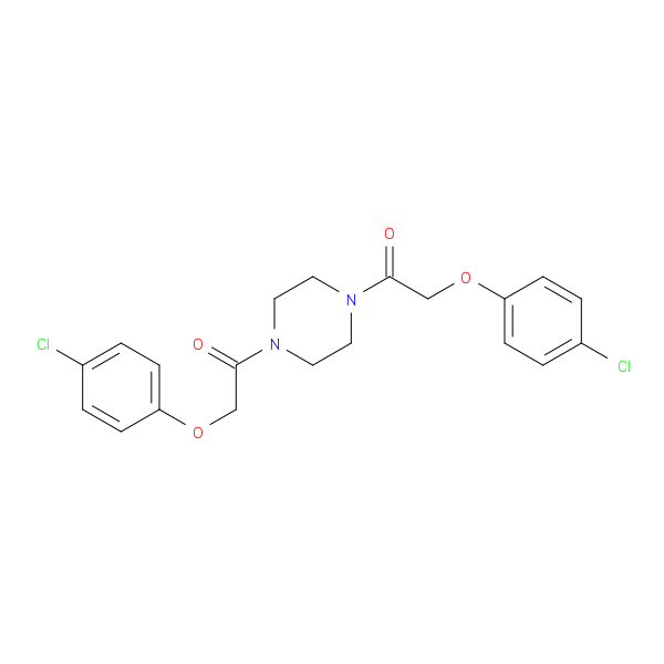 1,4-Bis-(4-chlor-phenoxyacetyl)-piperazin