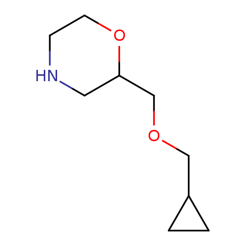 2-[(cyclopropylmethoxy)methyl]morpholine