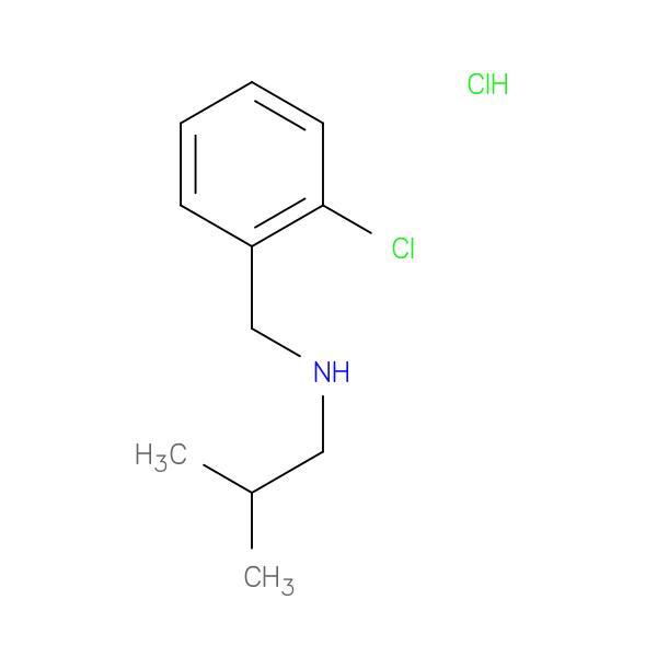 N-(2-chlorobenzyl)-2-methyl-1-propanamine hydrochloride