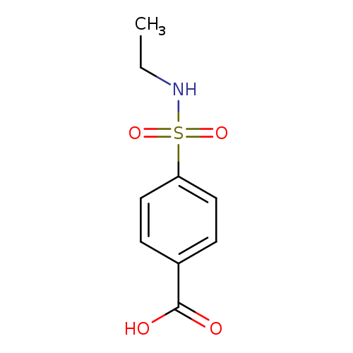 4-[(Ethylamino)sulfonyl]benzoic acid