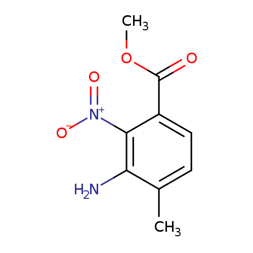 Benzoic acid, 3-amino-4-methyl-2-nitro-, methyl ester