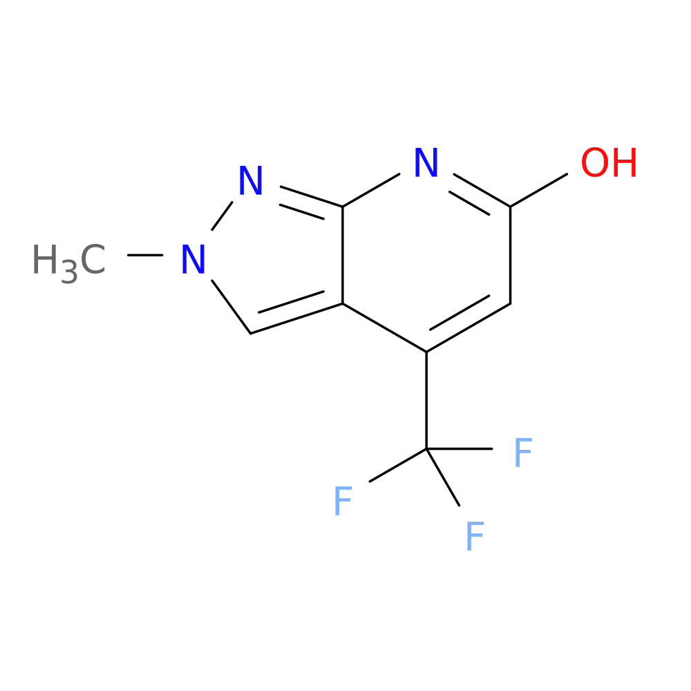 2-Methyl-4-(trifluoromethyl)-2H-pyrazolo[3,4-b]pyridin-6(7H)-one