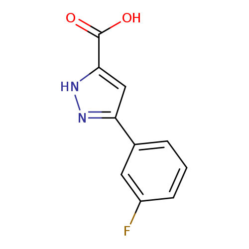 3-(3-Fluorophenyl)-1h-pyrazole-5-carboxylic acid
