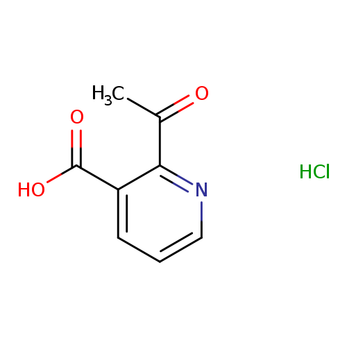 2-acetylpyridine-3-carboxylic acid hydrochloride