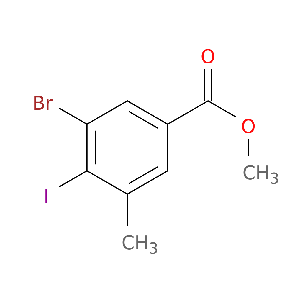 Methyl 3-bromo-4-iodo-5-methylbenzoate