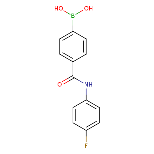 (4-((4-Fluorophenyl)carbamoyl)phenyl)boronic acid