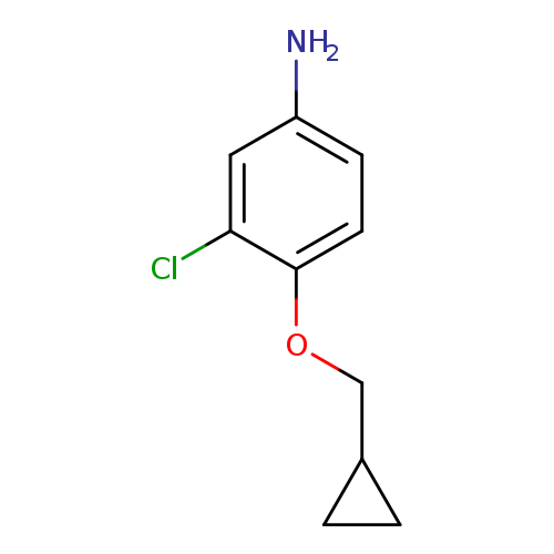 3-Chloro-4-(cyclopropylmethoxy)aniline