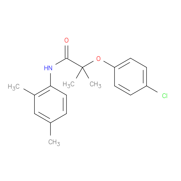 2-(4-chlorophenoxy)-N-(2,4-dimethylphenyl)-2-methylpropanamide