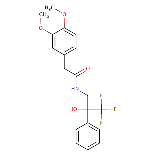 2-(3,4-dimethoxyphenyl)-N-(3,3,3-trifluoro-2-hydroxy-2-phenylpropyl)acetamide