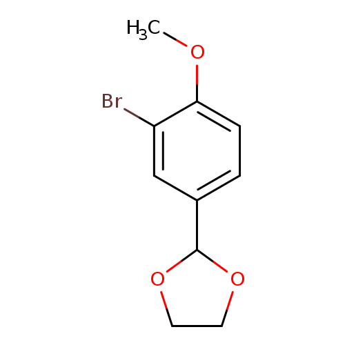 1-Bromo-5-(1,3-dioxolan-2-yl)-2-methoxybenzene