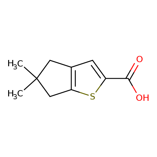 5,5-dimethyl-5,6-dihydro-4H-cyclopenta[b]thiophene-2-carboxylic acid