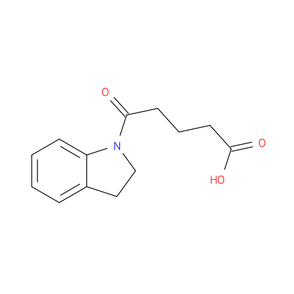 5-(2,3-Dihydro-1h-indol-1-yl)-5-oxopentanoic acid