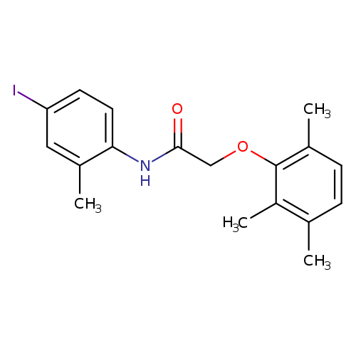 N-(4-iodo-2-methylphenyl)-2-(2,3,6-trimethylphenoxy)acetamide