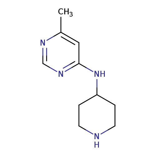 6-methyl-N-(piperidin-4-yl)pyrimidin-4-amine