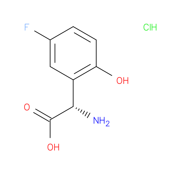 (S)-2-Amino-2-(5-fluoro-2-hydroxyphenyl)acetic acid hydrochloride