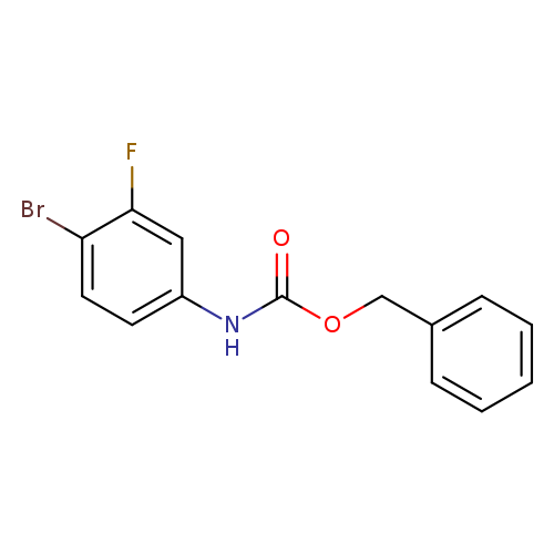 Benzyl (4-broMo-3-fluorophenyl)carbaMate
