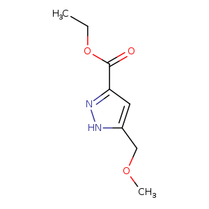 Ethyl 5-(methoxymethyl)-1h-pyrazole-3-carboxylate