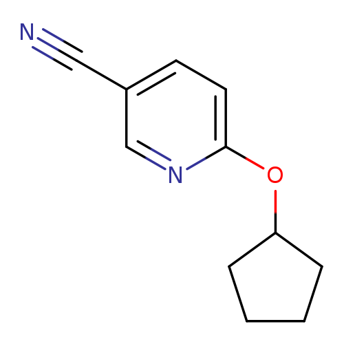 5-Cyano-2-cyclopentyloxypyridine