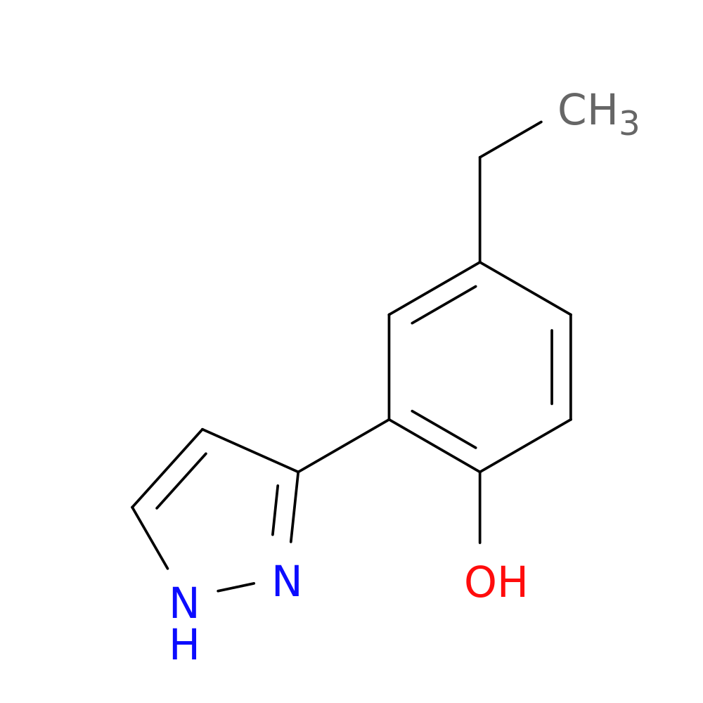 3-(5-Ethyl-2-hydroxyphenyl)pyrazole