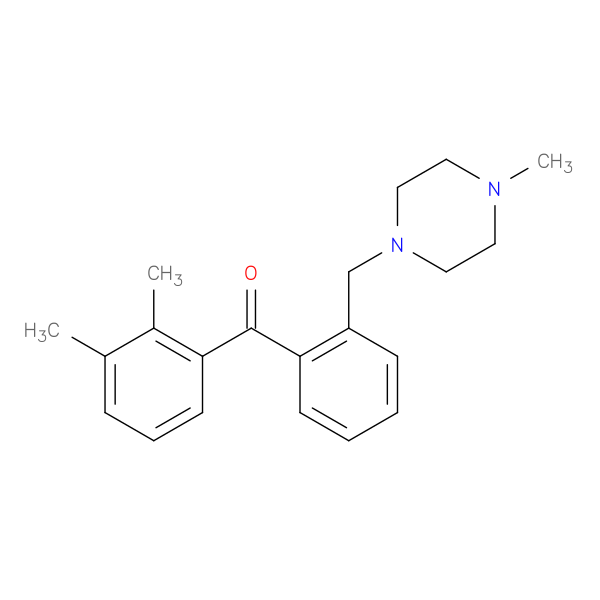 2,3-DIMETHYL-2'-(4-METHYLPIPERAZIN-1-YLMETHYL)BENZOPHENONE