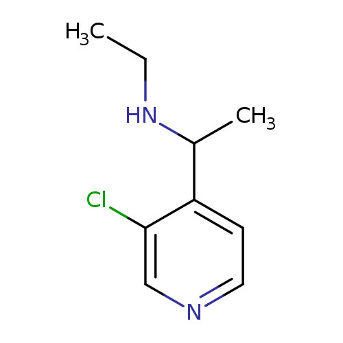 [1-(3-Chloropyridin-4-yl)ethyl](ethyl)amine