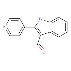 2-Pyridin-4-yl-1h-indole-3-carbaldehyde