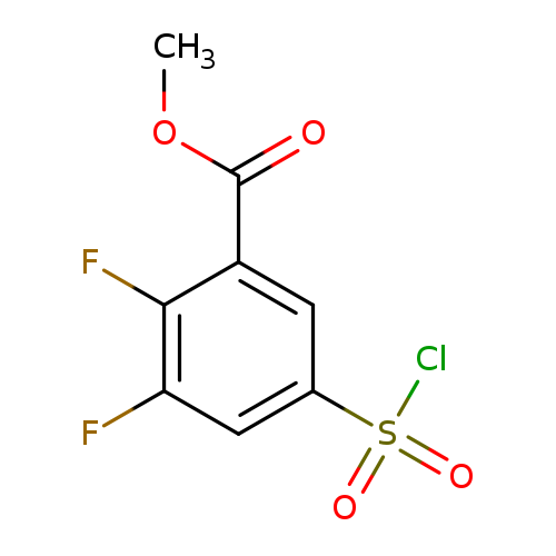 Methyl 5-(chlorosulfonyl)-2,3-difluorobenzoate
