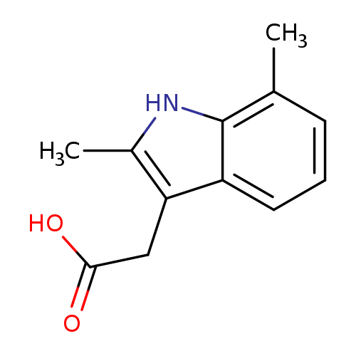 2-(2,7-dimethyl-1H-indol-3-yl)acetic acid