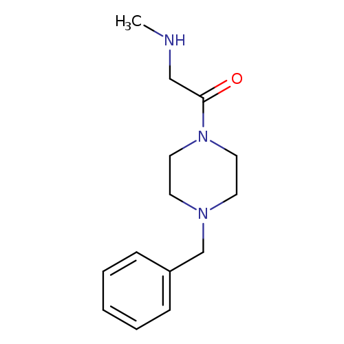 N-[2-(4-Benzylpiperazin-1-yl)-2-oxoethyl]-n-methylamine