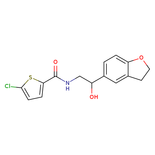 5-chloro-N-[2-(2,3-dihydro-1-benzofuran-5-yl)-2-hydroxyethyl]thiophene-2-carboxamide