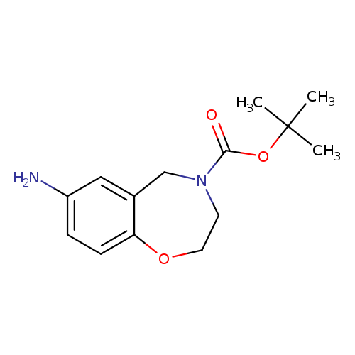 tert-Butyl 7-amino-2,3-dihydrobenzo[f][1,4]oxazepine-4(5h)-carboxylate
