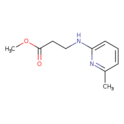 methyl 3-[(6-methylpyridin-2-yl)amino]propanoate