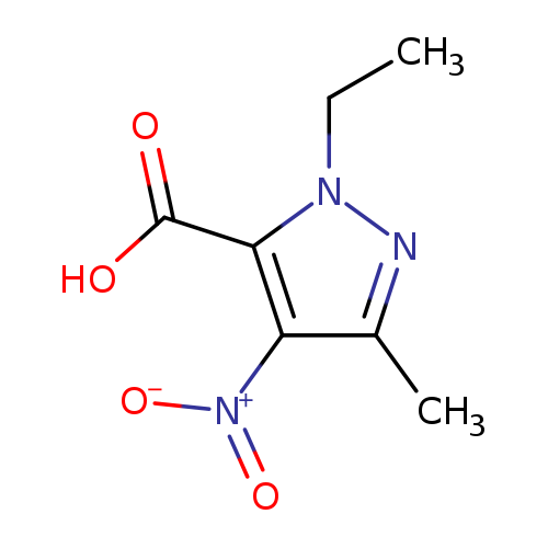 1-Ethyl-3-methyl-4-nitro-1H-pyrazole-5-carboxylic acid