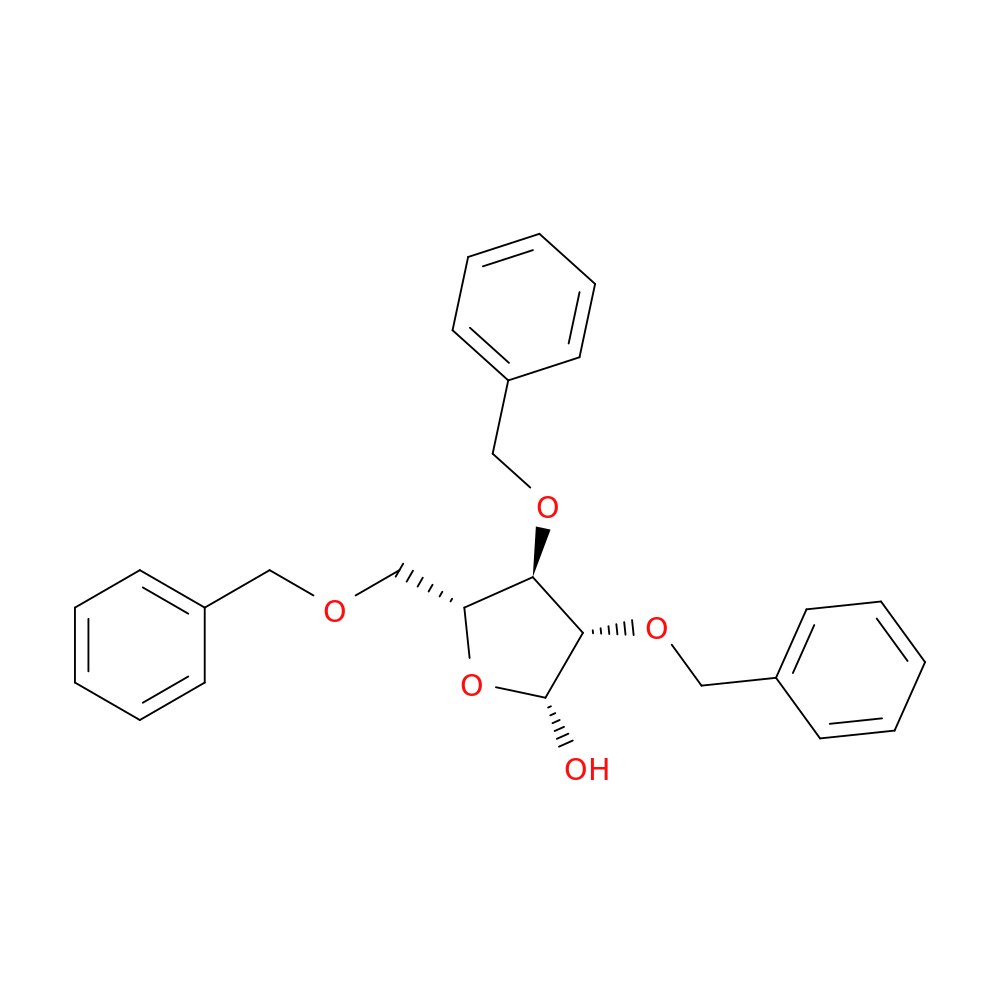 2,3,5-Tri-O-benzyl-β-D-arabinofuranose