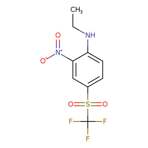 N-ethyl-2-nitro-4-trifluoromethanesulfonylaniline