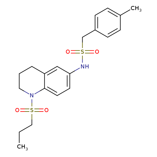 1-(4-methylphenyl)-N-[1-(propane-1-sulfonyl)-1,2,3,4-tetrahydroquinolin-6-yl]methanesulfonamide