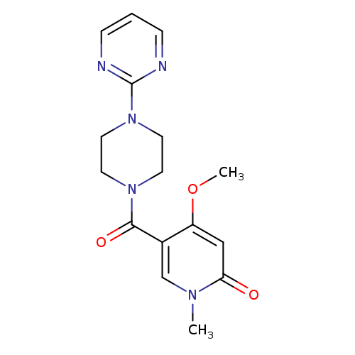 4-methoxy-1-methyl-5-[4-(pyrimidin-2-yl)piperazine-1-carbonyl]-1,2-dihydropyridin-2-one