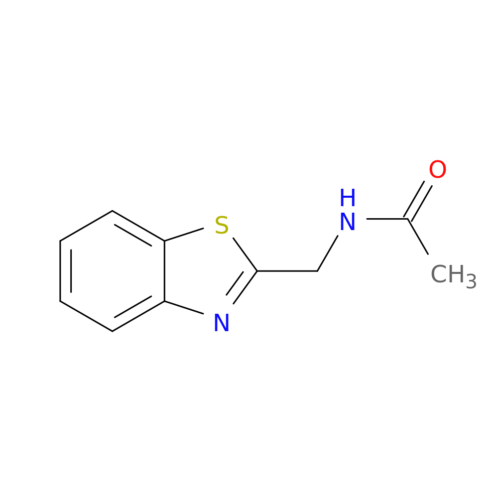 N-[(1,3-benzothiazol-2-yl)methyl]acetamide