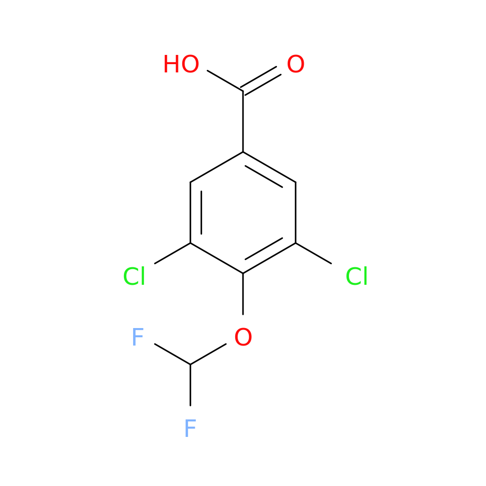 3,5-Dichloro-4-(difluoromethoxy)benzoic acid