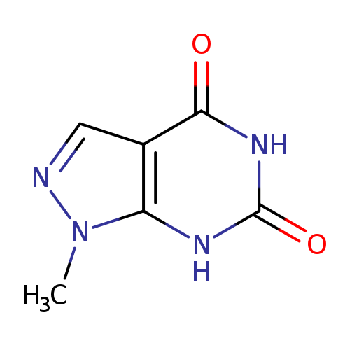 1-Methyl-1H-pyrazolo[3,4-d]pyrimidine-4,6(5H,7H)-dione