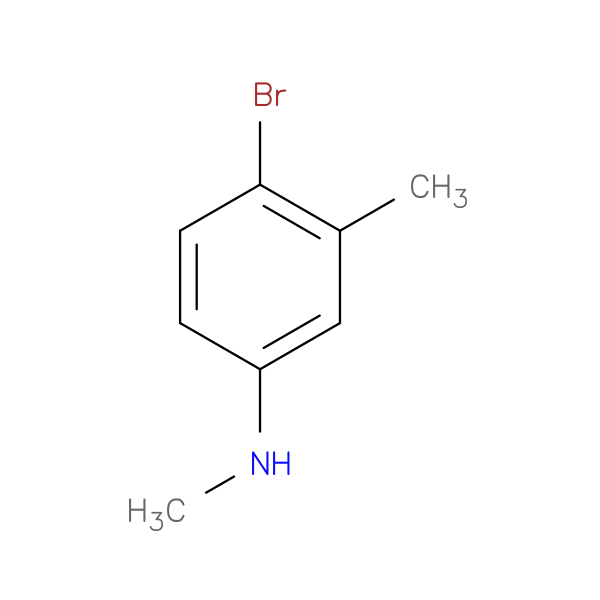 4-Bromo-N,3-dimethylbenzenamine