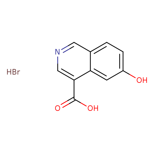 6-hydroxyisoquinoline-4-carboxylic acid hydrobromide