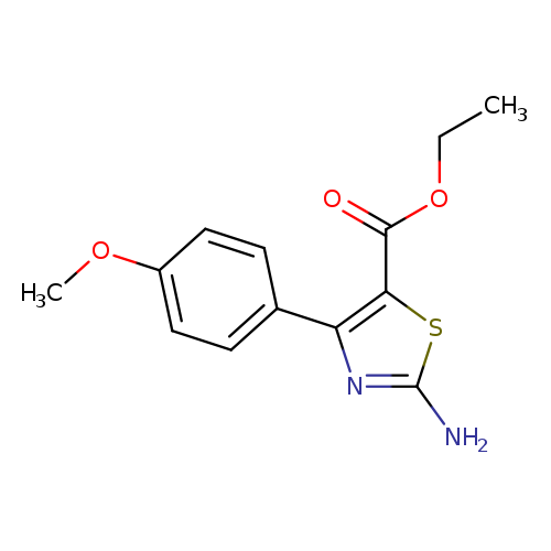 Ethyl 2-amino-4-(4-methoxyphenyl)thiazole-5-carboxylate