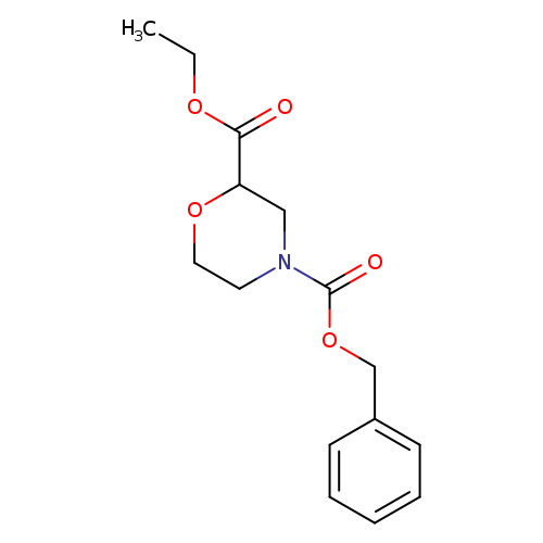 Ethyl n-cbz-morpholine-2-carboxylate