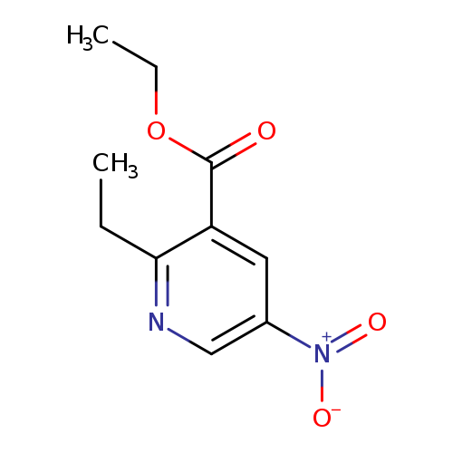 ethyl 2-ethyl-5-nitropyridine-3-carboxylate