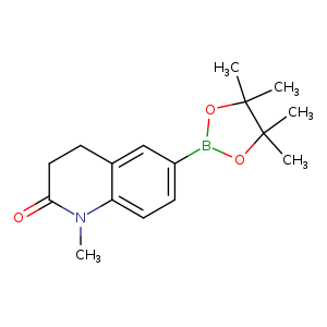 1-Methyl-6-(4,4,5,5-tetramethyl-1,3,2-dioxaborolan-2-yl)-3,4-dihydroquinolin-2(1H)-one