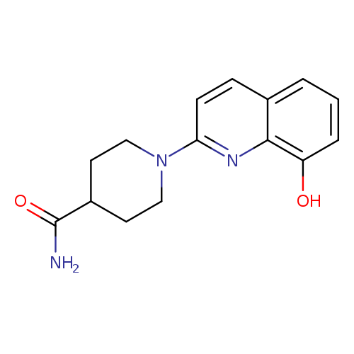 1-(8-Hydroxyquinolin-2-yl)piperidine-4-carboxamide