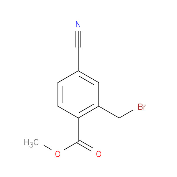 Methyl 2-(bromomethyl)-4-cyanobenzoate